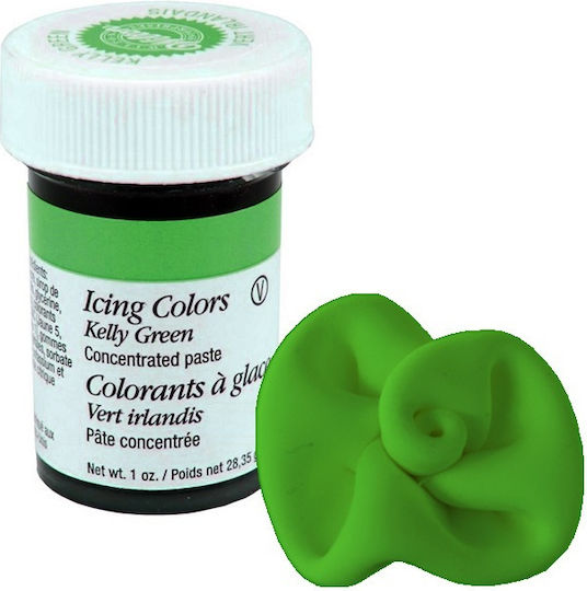 Wilton Food Colouring Paste Icing Colors Kelly Green Jar 28gr