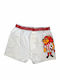 Apple Boxer Kinder-Boxershorts Weiß