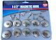 Round Magnet with Traction Force 4kg L35xW35mm 10pcs