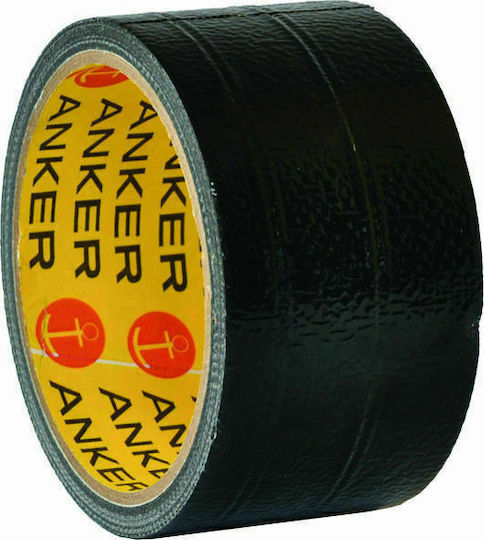 Komet Αυτοκόλλητη Υφασμάτινη Ταινία Μαύρη 10mx50mm
