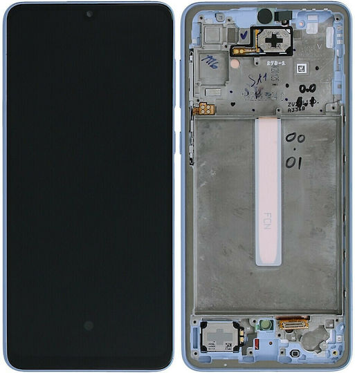 Samsung Screen with Touch Mechanism for Galaxy A33 (Blue)