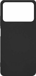 Senso Liquid Back Cover Σιλικόνης Μαύρο (Poco X...