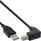InLine USB 2.0 Cable USB-A male - USB-B male Μαύρο 2m (34520U)