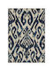 Brink & Campman Kasuri Covor De exterior Rectangular Indigo
