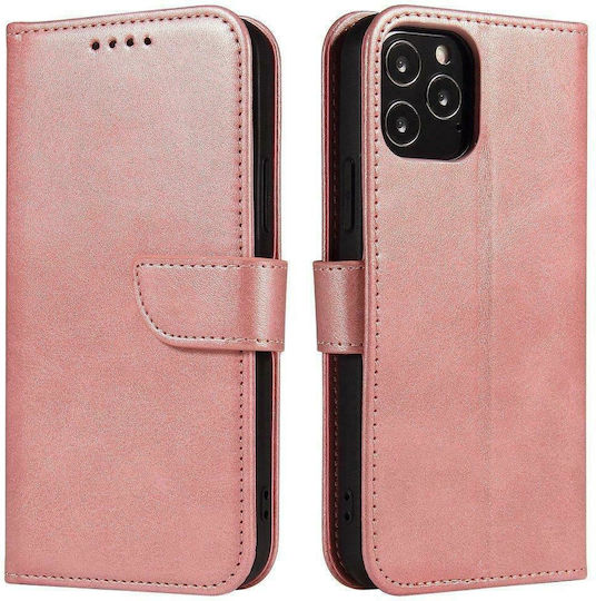 Magnet Book Δερματίνης Ροζ (Galaxy A03s)
