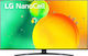 LG Smart Τηλεόραση 50" 4K UHD LED 50NANO763QA HDR (2022)