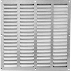 Europlast 101- Rectangle Vent Louver with Sieve 40x40cm