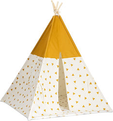 Navaris Kids Indian Teepee Play Tent Tipi for 3+ years White
