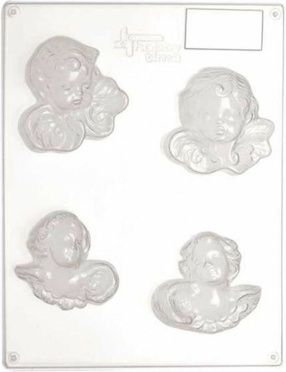 Glorex Angel Shapes Silicone Mold for Wax Soap and Liquid Glass