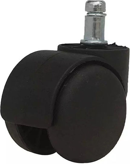 Caster For Office Chair Plastic Black