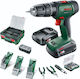 Bosch 06039D4108 Percussive Drill Driver Battery 18V 2x1.5Ah
