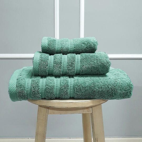 Joli Premium Hotel Towels Face 90x50cm Bay Leaf Mint Colour Weight 600gsm
