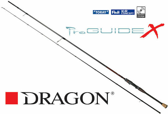 Dragon Pro Guide X Angelrute für Spinnfischen 2.45m 7-28gr