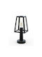 Lutec Fia Lamp Lattern Outdoor IP54 for Socket E27 Black
