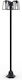 Lutec Fia Outdoor Floor Lamp Post 1W IP44 for E27 Black