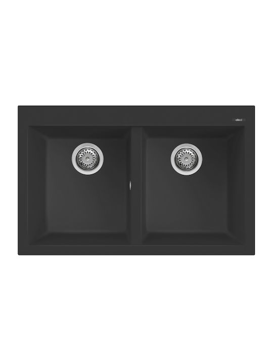 Elleci Quadra 350 Granitek LGQ35040 Drop-In Мив...