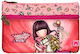 Santoro Carousel Pencil Case Pink