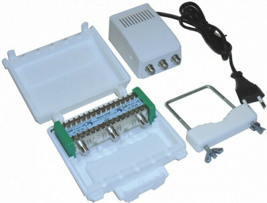 Mistral 2U30 Set Geschirmt 30db 2 Eingängen UHF Mit Filter 5G LTE Line-Verstärker Satelliten 2U30_5G_F