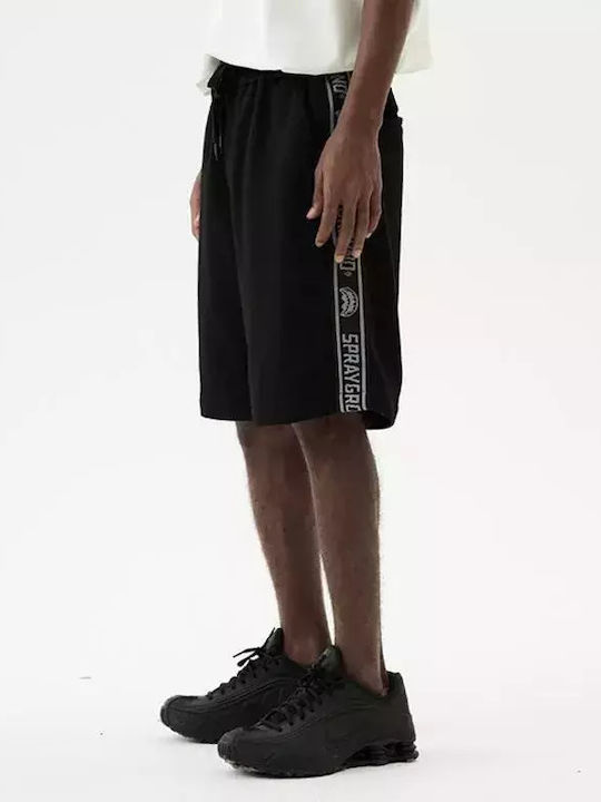 Sprayground Men's Athletic Shorts Black