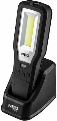 Neo Tools Arbeitslampe Batterie LED IP20 mit einer Helligkeit von bis zu 550lm
