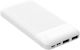 Platinet PL0407 Power Bank 10000mAh με 2 Θύρες USB-A Λευκό