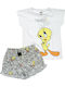 Warner Bros Kids' Pajamas Summer White
