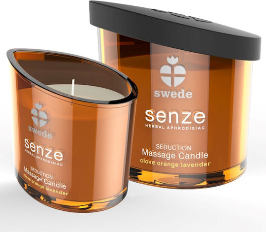 Swede Senze Herbal Aphrodisiac Massage Candle seduction with Scent