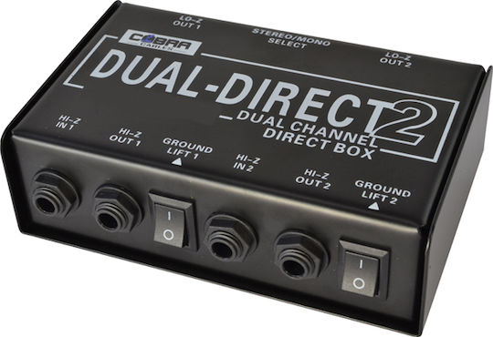 Cobra Passive 2 Channel DI Box