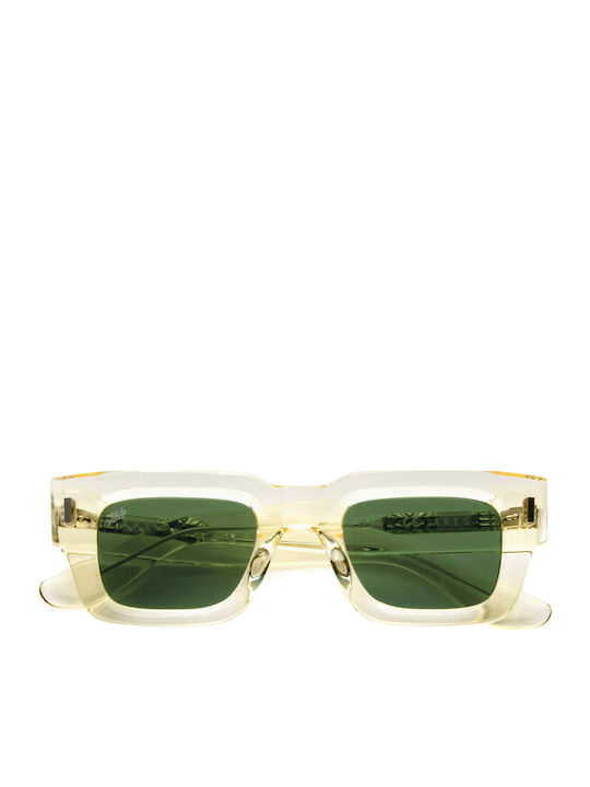 Akila Ares Women's Sunglasses with Yellow Plast...