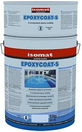 Isomat Epoxycoat-S (Α+Β) Pool Farbe Weiß 28.8kg