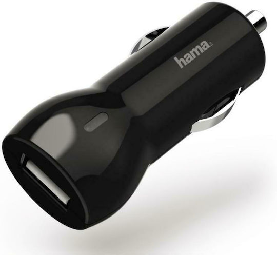 HAMA HAMA Φορτιστής Autoladegerät 12W Mit Einer Buchse 1xUSB-A Schwarzes Farbe