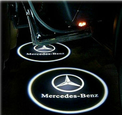 Car Door Projectors with Mercedes Benz Logo