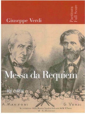 Ricordi Verdi - Messa da Requiem Partiture / F-S pentru Orchestra