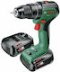 Bosch Universal Impact Κρουστικό Δραπανοκατσάβιδο Μπαταρίας Brushless 18V 1x2Ah