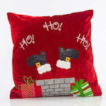 Eurolamp Christmas Decorative Pillow Red 600-43258