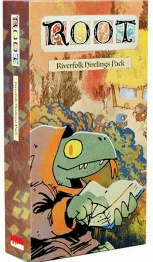 Game Expansion Root: Riverfolk Hirelings for 2-4 Players 10+ Years Old (EN) Leder Games