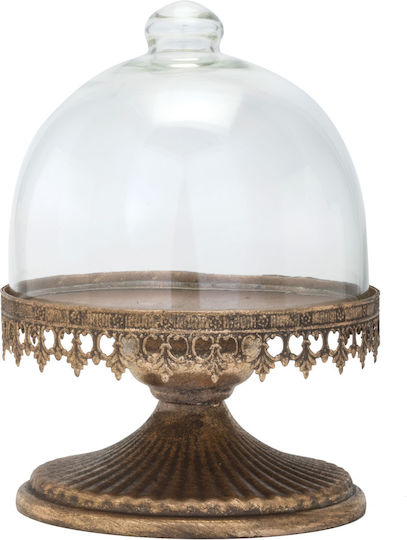 JK Home Decoration 56880 Glas Kuchenteller