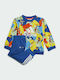 Kids Sweatpants Set Blue 2pcs Disney Mickey Mouse