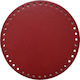 Stafil Bottom for Knitted Bag Burgundy
