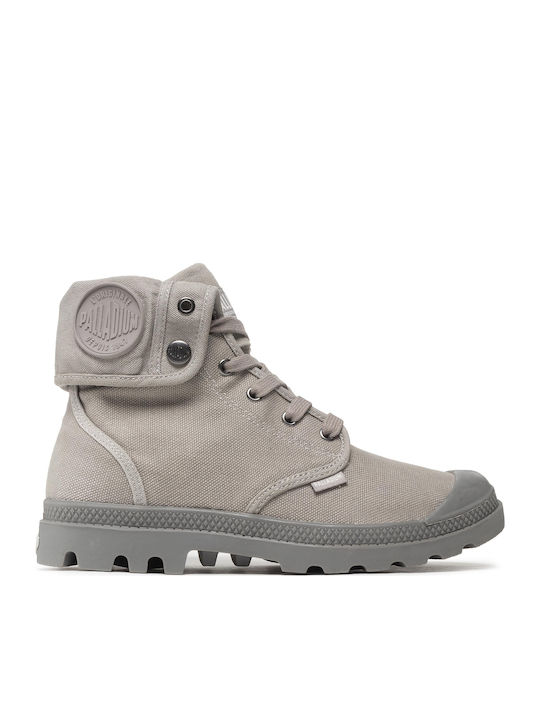 Palladium Baggy Γκρι Ανδρικά Μποτάκια