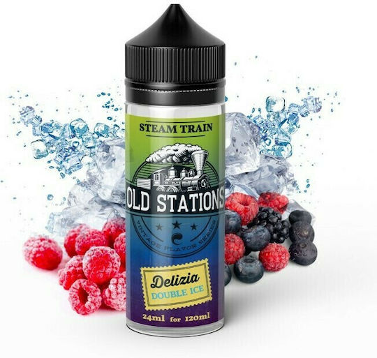 Steam Train Flavor Shot Old Stations 24ml/120ml 1Stück Delizia Double Ice