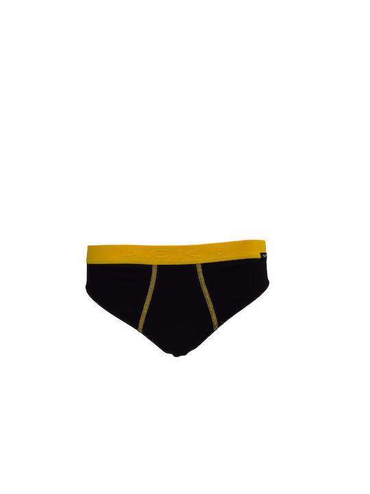 Apple Boxer Ανδρικό Σλιπ Μαύρο