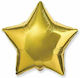 Balloon Foil Jumbo Star Gold 81cm