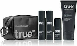 True Men Skincare Simple Daily Skin Care Σετ Περιποίησης για Αντιγήρανση