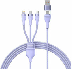 Flash Series II USB към Lightning / Type-C / micro USB Кабел 1.2m