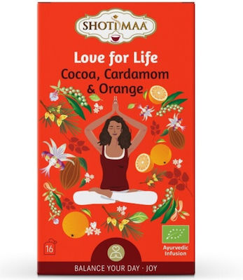 Shoti Maa Organic Red Tea Love For Life 16 Bags 32gr