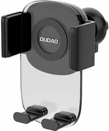 Dudao F8Max Suport Auto pentru Telefon cu cârlige reglabile Neagră