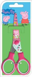 Diakakis Peppa Pig Foarfece De Copii Pentru Lucru Manual 13.5 cm Roz 6 Bucăți
