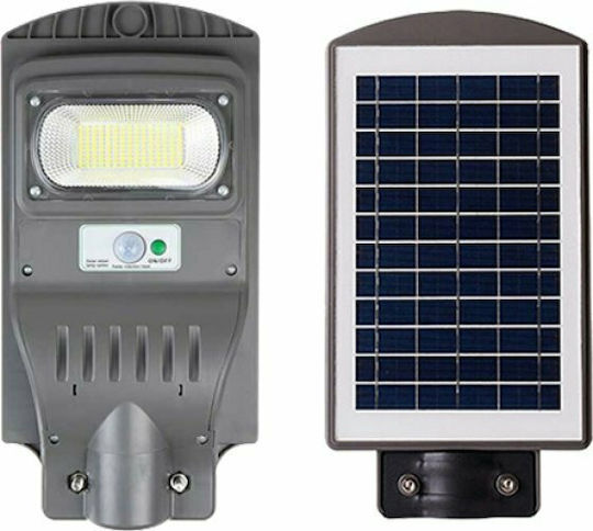 Invictus HSL-2010-30 Ηλιακό Φωτιστικό Δρόμου 30W Ψυχρό Λευκό 6000K με Φωτοκύτταρο και Τηλεχειριστήριο IP65 30x18.6εκ.