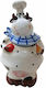 Keksdose Keramik Weiß 18x17cm 1Stück